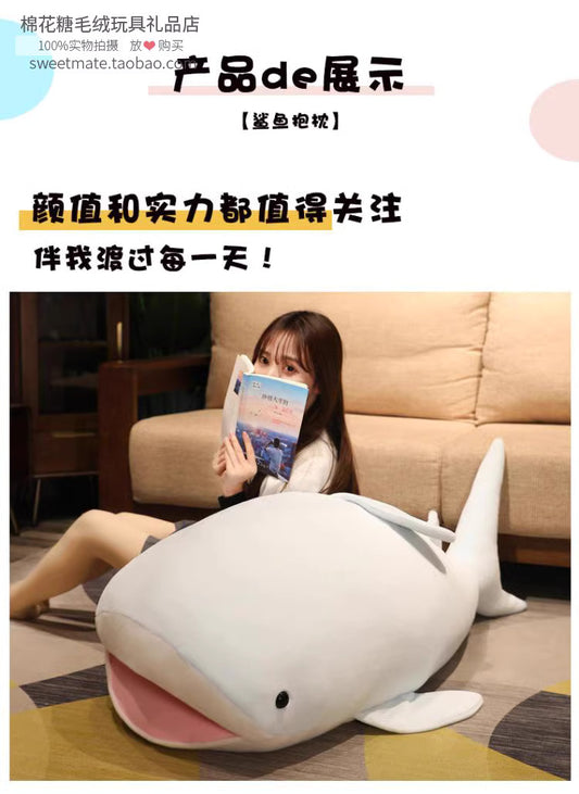 Rainbow gentle shark  doll