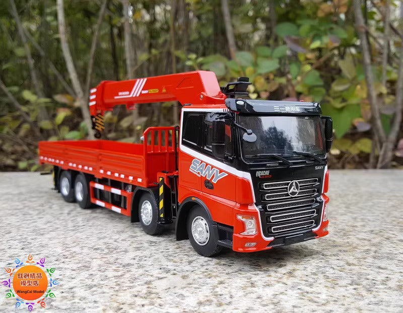 SANY Trinity Palfiger SPS3000 crane alloy truck model