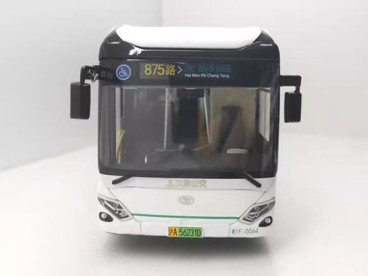 Shanghai Jiushi Pudong Bus Bus Model Vientiane Car/Toy