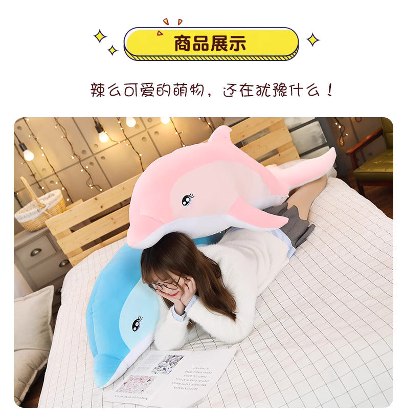 Stuffed dolphin doll