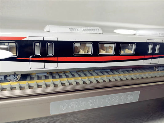 Subway model Chengdu metro line 17 static traffic model