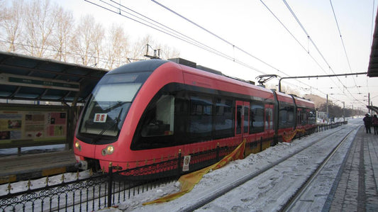 Subway of  Changchun static tram model