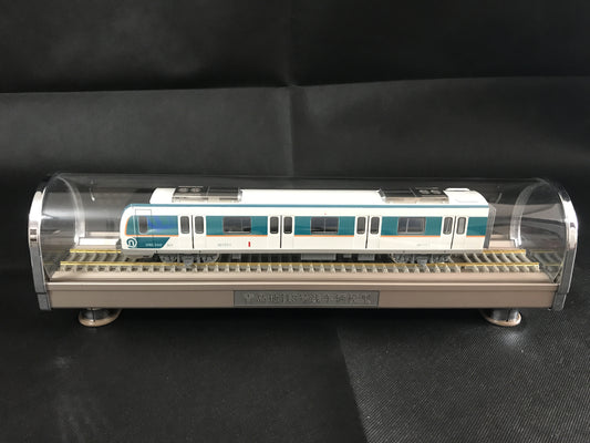 Subway of Qingdao Metro Line 3 static tram model