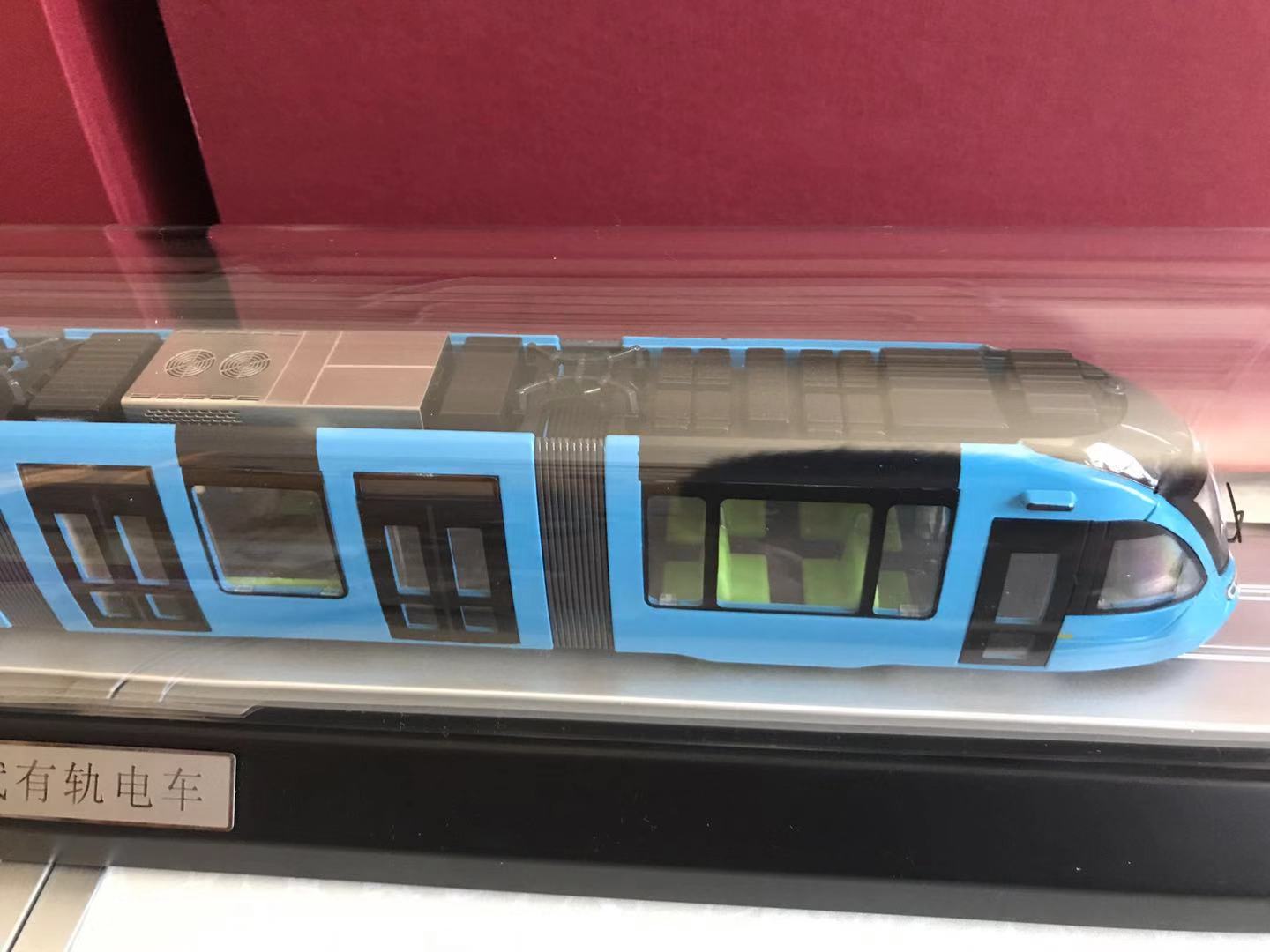 Subway of Shenyang static tram model