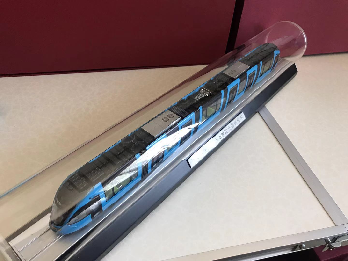 Subway of Shenyang static tram model
