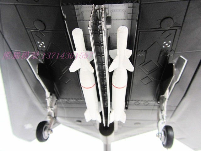 The Nighthawk F117 stealth fighter aircraft model 1-72