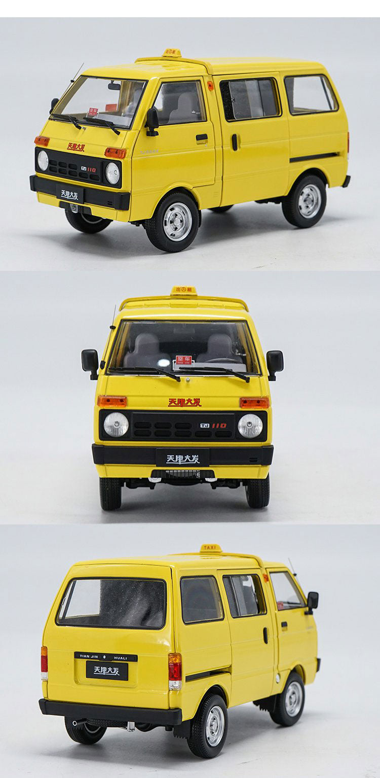 Tianjin Dafa van Taxi police Bread wagon model