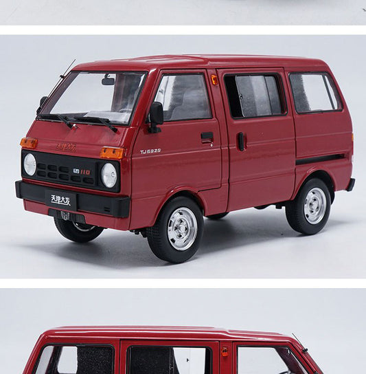 Tianjin Dafa van Taxi police Bread wagon model