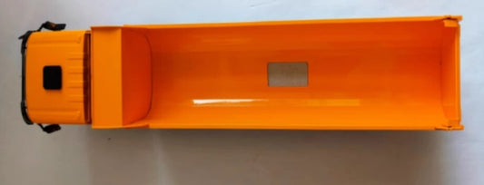 1-24- Jirui l U420 front four rear alloy dump truck model