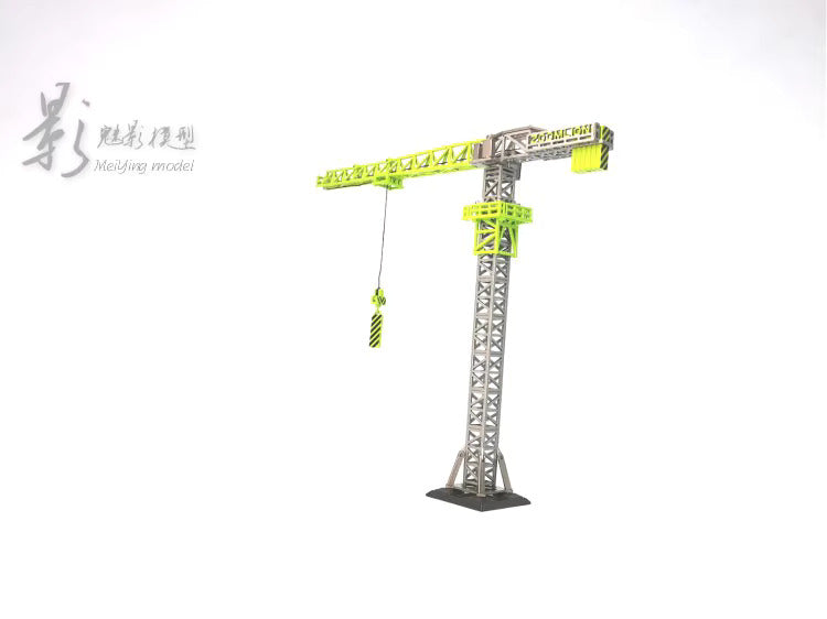 ZOOMLION T7020-12 tower crane  alloy small scale model