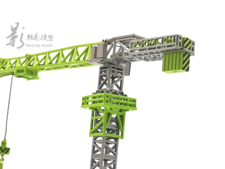 ZOOMLION T7020-12 tower crane  alloy small scale model