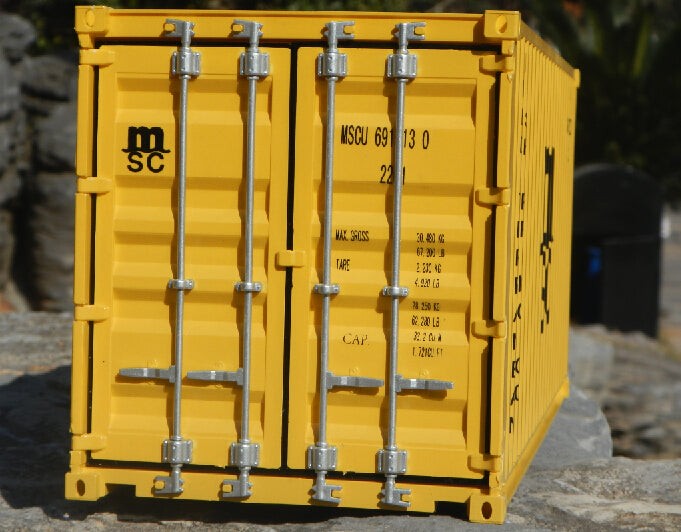 MSC Shipping Container 1-20 ABS plastic model